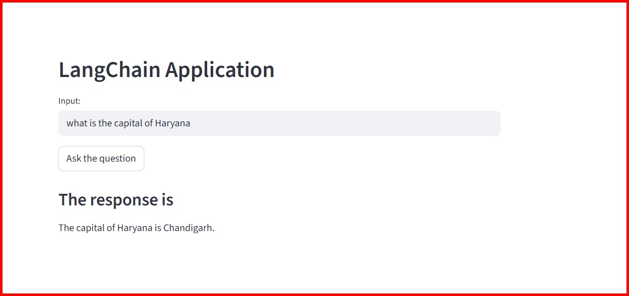 Picture showing the chatbot after deploying it to huggingface space